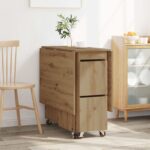 vidaXL Jedálenský stôl 2 pcs 140 x 80 x 77 cm Kompozitné drevo – Obrázok 4