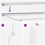 vidaXL Elektrická Retrakovateľná Markíza Sivohnedá 3,5 x 2,5 m – Obrázok 5