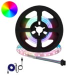 vidaXL LED pás 12 pcs Čierna a priehľadná 40 x 0,8 x 0,3 cm