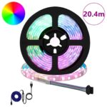 vidaXL LED pás 12 pcs Čierna a priehľadná 1700 mm Meď a plast – Obrázok 2