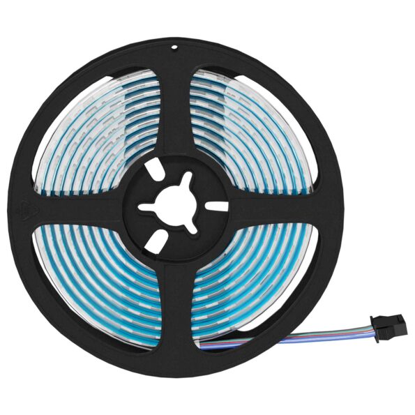 vidaXL LED pás 12 pcs Čierna a priehľadná 2100 mm Meď a plast – Obrázok 3
