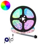vidaXL LED pás 12 pcs Čierna a priehľadná 4700 mm Meď a plast