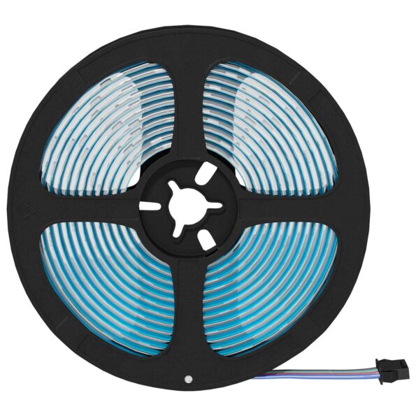 vidaXL LED pás 12 pcs Čierna a priehľadná 4700 mm Meď a plast – Obrázok 4