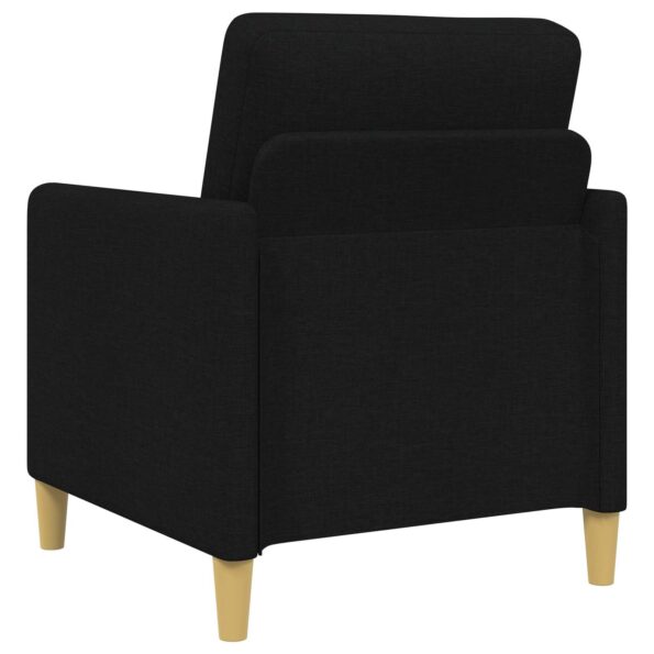 vidaXL Súprava pohovky s úložným priestorom 2 pcs Čierna Polyester – Obrázok 4