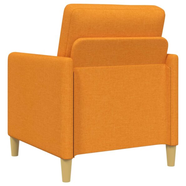 vidaXL Súprava pohovky s úložným priestorom 2 pcs Tmavá žltá Polyester – Obrázok 5