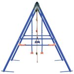 vidaXL Hojdačka do exteriéru Viacfarebný 263 x 185 x 185 cm Oceľ a PE – Obrázok 5