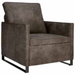 vidaXL Sada pohoviek 2 pcs Tmavosivá Umelý semišový materiál – Obrázok 3