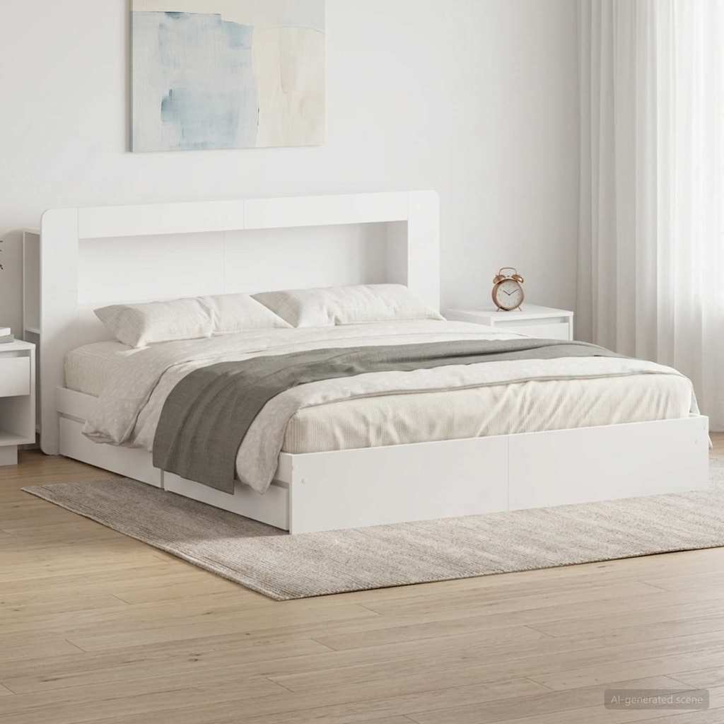 3433689_1.jpg vidaXL Rám postele so skladom Biela 180 x 200 cm Kompozitné drevo – Obrázok 1