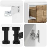 vidaXL Kuchynská jednotka PORTO 8 pcs Dub artisan Kompozitné drevo – Obrázok 5
