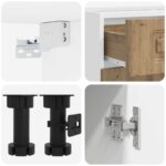 vidaXL Kuchynská jednotka KALMAR 8 pcs Dub artisan Kompozitné drevo – Obrázok 5