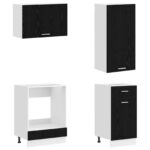 vidaXL Kuchynská jednotka LYON 8 pcs Čierny dub Kompozitné drevo – Obrázok 4