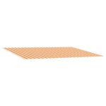 vidaXL Náhradná látka na markízu Viacfarebný 500 × 300 cm Polyester