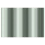 vidaXL Náhradná látka na markízu Zelená a biela 500 × 300 cm Polyester – Obrázok 2
