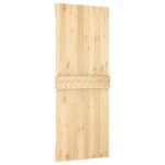 vidaXL Posuvné dvere Prírodná a biela 80 x 210 cm – Obrázok 5
