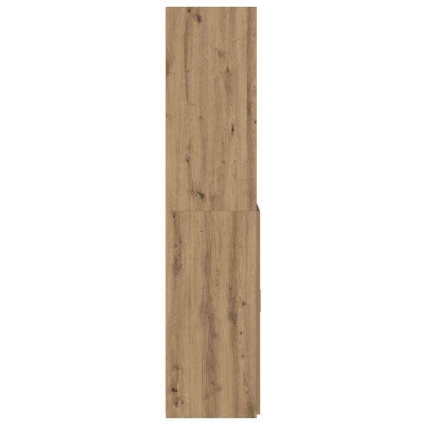 vidaXL Knižnica Dub artisan 30 x 42.4 x 185.2 cm – Obrázok 3