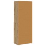 vidaXL Knižnica Dub artisan 30 x 42.4 x 185.2 cm – Obrázok 4