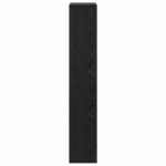 vidaXL Police na knihy Čierny dub 100 x 33 x 156,5 cm Kompozitné drevo – Obrázok 5