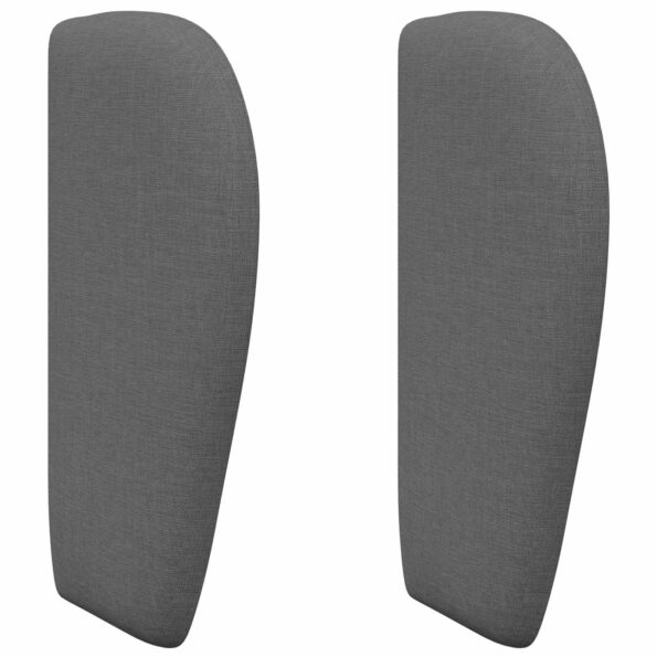 vidaXL Ušný čelník Tmavosivá 40 x 23 x 6 cm látka – Obrázok 2