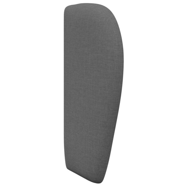 vidaXL Ušný čelník Tmavosivá 40 x 23 x 6 cm látka – Obrázok 5