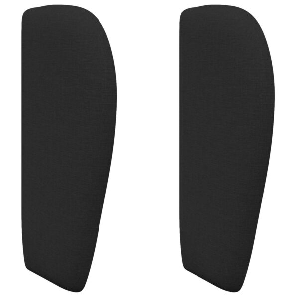 vidaXL Ušný čelník Čierna 40 x 23 x 6 cm látka – Obrázok 2