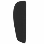 vidaXL Ušný čelník Čierna 40 x 23 x 6 cm látka – Obrázok 8
