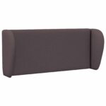 vidaXL Ušný čelník Hnedá 40 x 23 x 6 cm látka – Obrázok 3