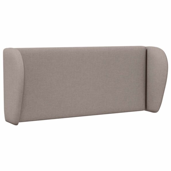 vidaXL Ušný čelník Sivohnedá 40 x 23 x 6 cm látka – Obrázok 3