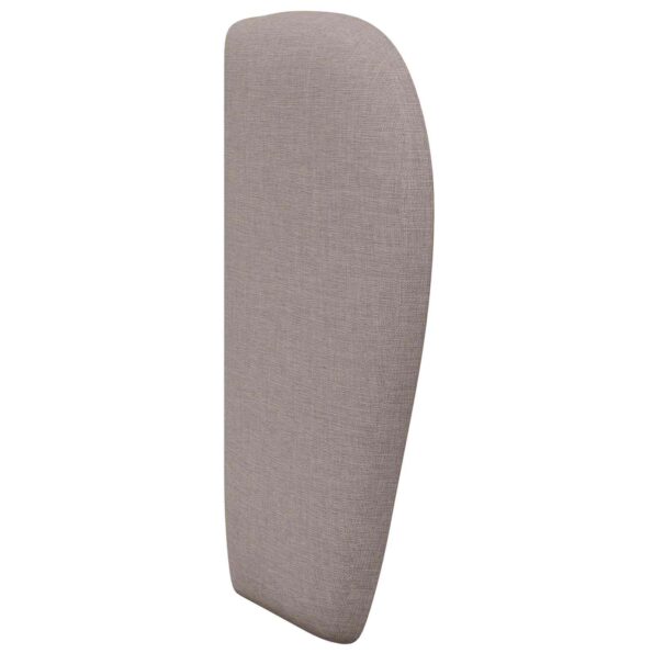 vidaXL Ušný čelník Sivohnedá 40 x 23 x 6 cm látka – Obrázok 5