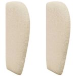 vidaXL Ušný čelník Krémová 40 x 23 x 6 cm látka – Obrázok 2
