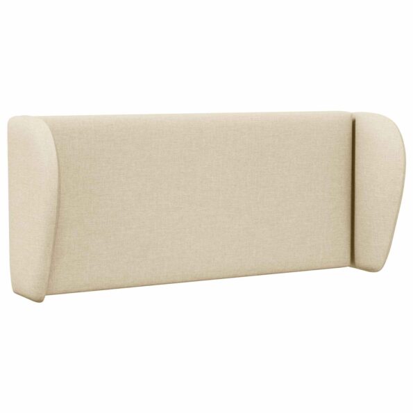 vidaXL Ušný čelník Krémová 40 x 23 x 6 cm látka – Obrázok 3