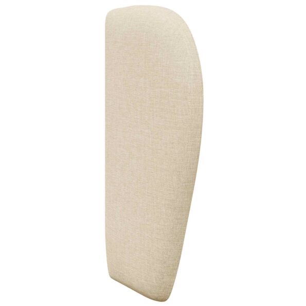 vidaXL Ušný čelník Krémová 40 x 23 x 6 cm látka – Obrázok 5