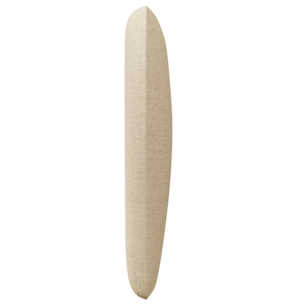 vidaXL Ušný čelník Krémová 40 x 23 x 6 cm látka – Obrázok 6