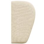 vidaXL Ušný čelník Krémová 40 x 23 x 6 cm látka – Obrázok 7
