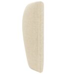 vidaXL Ušný čelník Krémová 40 x 23 x 6 cm látka – Obrázok 8