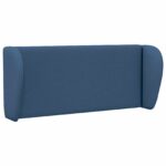vidaXL Ušný čelník Modrá 40 x 23 x 6 cm látka – Obrázok 3