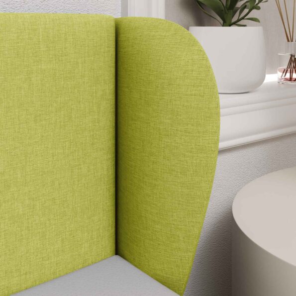 vidaXL Ušný čelník Zelená 40 x 23 x 6 cm látka – Obrázok 4