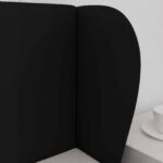 vidaXL Ušný čelník Čierna 40 x 23 x 6 cm PVC – Obrázok 4