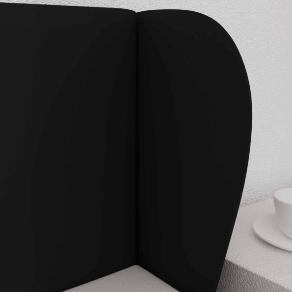 vidaXL Ušný čelník Čierna 40 x 23 x 6 cm PVC – Obrázok 4