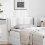 vidaXL Ušný čelník Biela 40 x 23 x 6 cm PVC