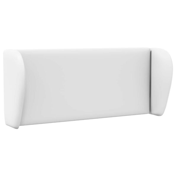 vidaXL Ušný čelník Biela 40 x 23 x 6 cm PVC – Obrázok 3