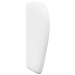vidaXL Ušný čelník Biela 40 x 23 x 6 cm PVC – Obrázok 5
