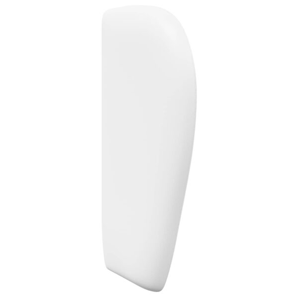 vidaXL Ušný čelník Biela 40 x 23 x 6 cm PVC – Obrázok 5