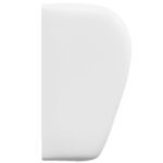 vidaXL Ušný čelník Biela 40 x 23 x 6 cm PVC – Obrázok 7