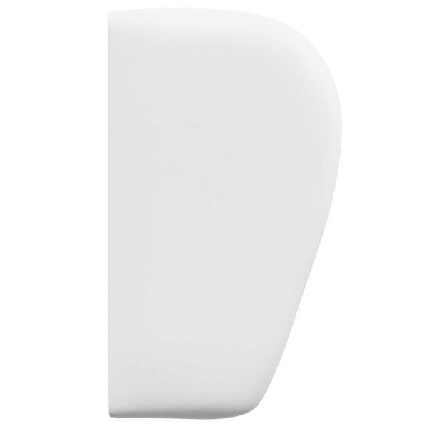 vidaXL Ušný čelník Biela 40 x 23 x 6 cm PVC – Obrázok 7
