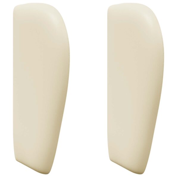 vidaXL Ušný čelník Krémová 40 x 23 x 6 cm PVC – Obrázok 2