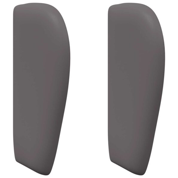 vidaXL Ušný čelník Tmavosivá 40 x 23 x 6 cm PVC – Obrázok 2
