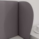 vidaXL Ušný čelník Tmavosivá 40 x 23 x 6 cm PVC – Obrázok 4