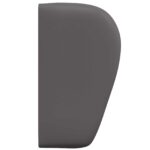 vidaXL Ušný čelník Tmavosivá 40 x 23 x 6 cm PVC – Obrázok 7
