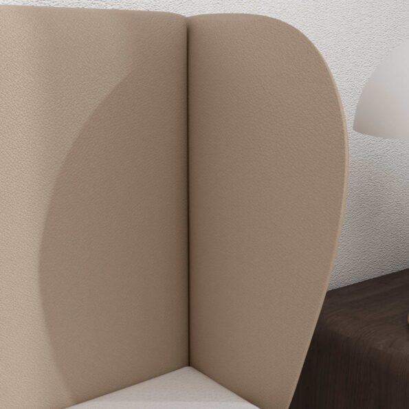 vidaXL Ušný čelník Žltohnedá 40 x 23 x 6 cm PVC – Obrázok 4
