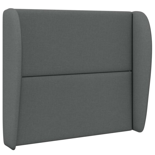 vidaXL Ušný čelník Tmavosivá 80 x 23 x 6 cm látka – Obrázok 3